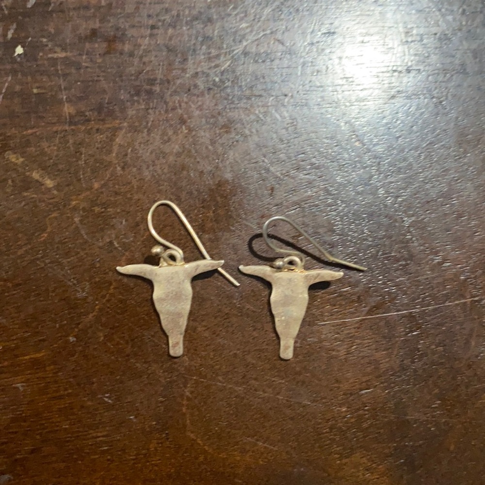 🐄🤠 Steerhead Bronze Dangle Earrings 🤠🐄
